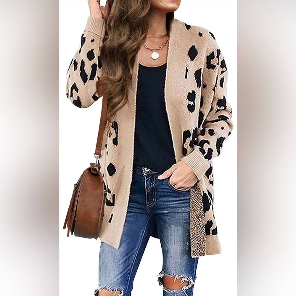 Animal Print Sweater
